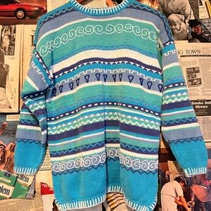 Vintage 90s art sweater